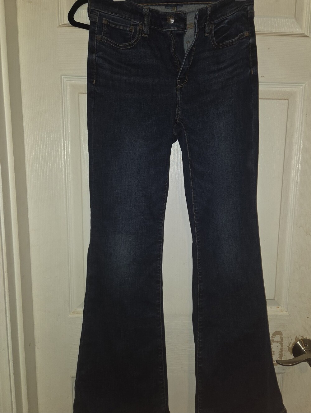 American Eagle Dark Wash Flare Jeans Size 2 R